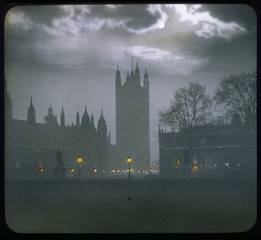 Westminster - Lantern Slide. Date: 1910