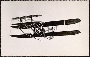 Lefebvre in Wright Plane. Date: 3538