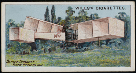 Santos-Dumont Biplane. Date: 2497