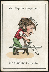 Wood - Carpenter - Mr Chip. Date: 1861