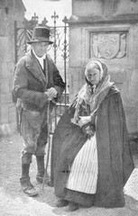 Fototapeta na wymiar Locals from County Cork Ireland. Date: circa 1890