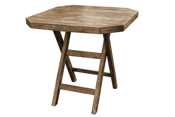 Woodenl folding table.