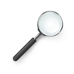 Business infographics. Loupe icon.