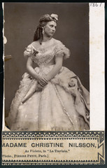Christine Nilsson - Cdv. Date: 1843 - 1921