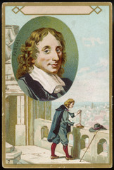Pascal - Trade Card. Date: 1623 - 1662