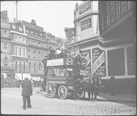Bus  Old Kent Road. Date: circa 1890