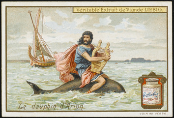 Arion and a Dolphin