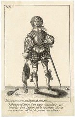 French Ball-Boy - 1629. Date: 1629