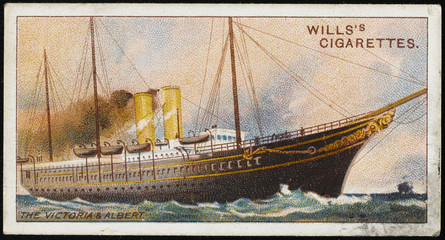 Victoria - Albert Yacht. Date: 1899