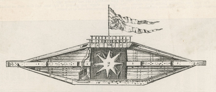 Transport - Submarines. Date: 1653