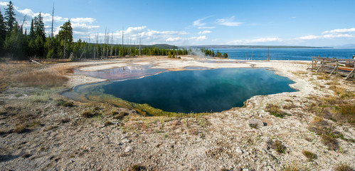 Natural Hot Spring, Yellowstone National Park