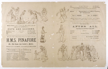 Pinafore - Programme 2. Date: 1878