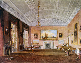 Farnley Hall 1797. Date: circa 1797