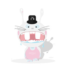 Angry rabbit