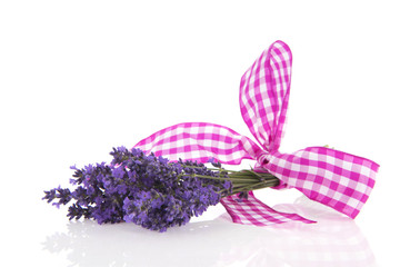 Bouquet Lavender with ribbon