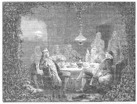 Lunar Society. Date: 1780s