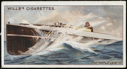 Maple Leaf Powerboat. Date: 1911