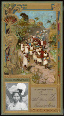 Ranavalona III. Date: 1862 - 1917