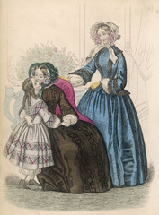 Women - Girl 1852. Date: 1852