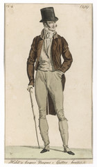 Man in Gaiters 1814. Date: 1814