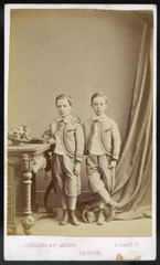 Fototapeta na wymiar Boys Zouave Jackets. Date: 1860s