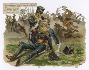 Charge of Light Brigade. Date: October 1854