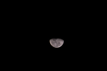 Moon in Night Sky © underworld