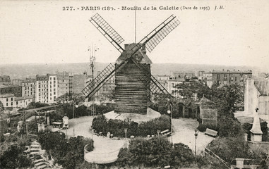 Obraz premium Moulin De La Galette. Date: circa 1905