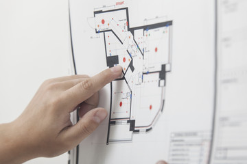 Drawing of the new apartment