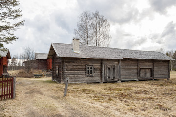Obraz premium Halsingegard historic village - Sweden