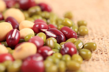 collection of legumes