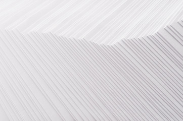 White striped stepped abstract texture with halftone border.