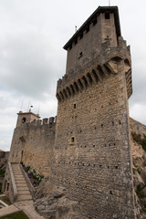 Republic of San Marino. Walk between ancient castles and defensive towers