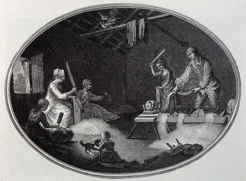 Industry - Textiles - Linen. Date: 1783