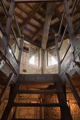 Fototapeta premium Republic of San Marino. Walk between ancient castles and defensive towers