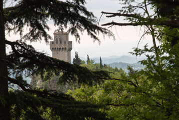 Naklejka premium Republic of San Marino. Glimpses