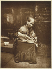 Homeless Woman - Child. Date: 1877