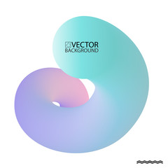 Abstract digital hologram style geometric trendy background. With place for your message. Business or tech presentation, cover template