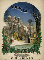Christmas Eve Visiting. Date: 1868