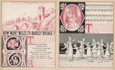 How many miles to Barley Bridge? words and music. Date: 1886