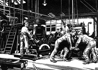 Krupp: Steel Rolling. Date: 1911