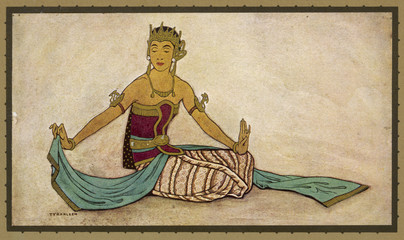 Indonesian Dancer. Date: 1929