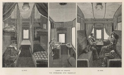 Orient Express. Date: 1884