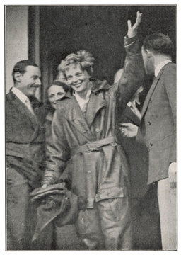 Amelia Earhart. Date: 1932