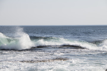 energy ocean water waves crashing