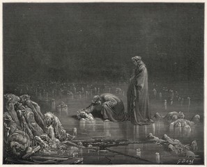 Dante - Virgil on Ice. Date: 1307-21