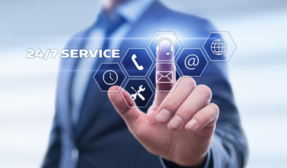 Support Service Customer Help Assistance Business concept