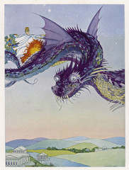 Medea in Her Chariot