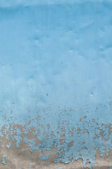 The old blue color background