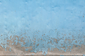 The old blue color background